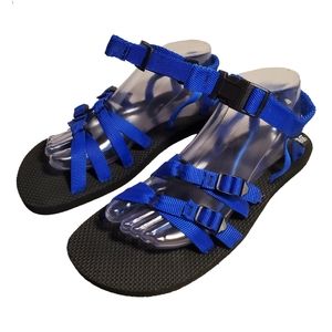 Teva Alp Sandals Vintage Womens 8.5? Blue Strappy Water hiking gorpcore
